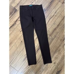 J.McLaughlin size 0 dark brown stretch knot pants